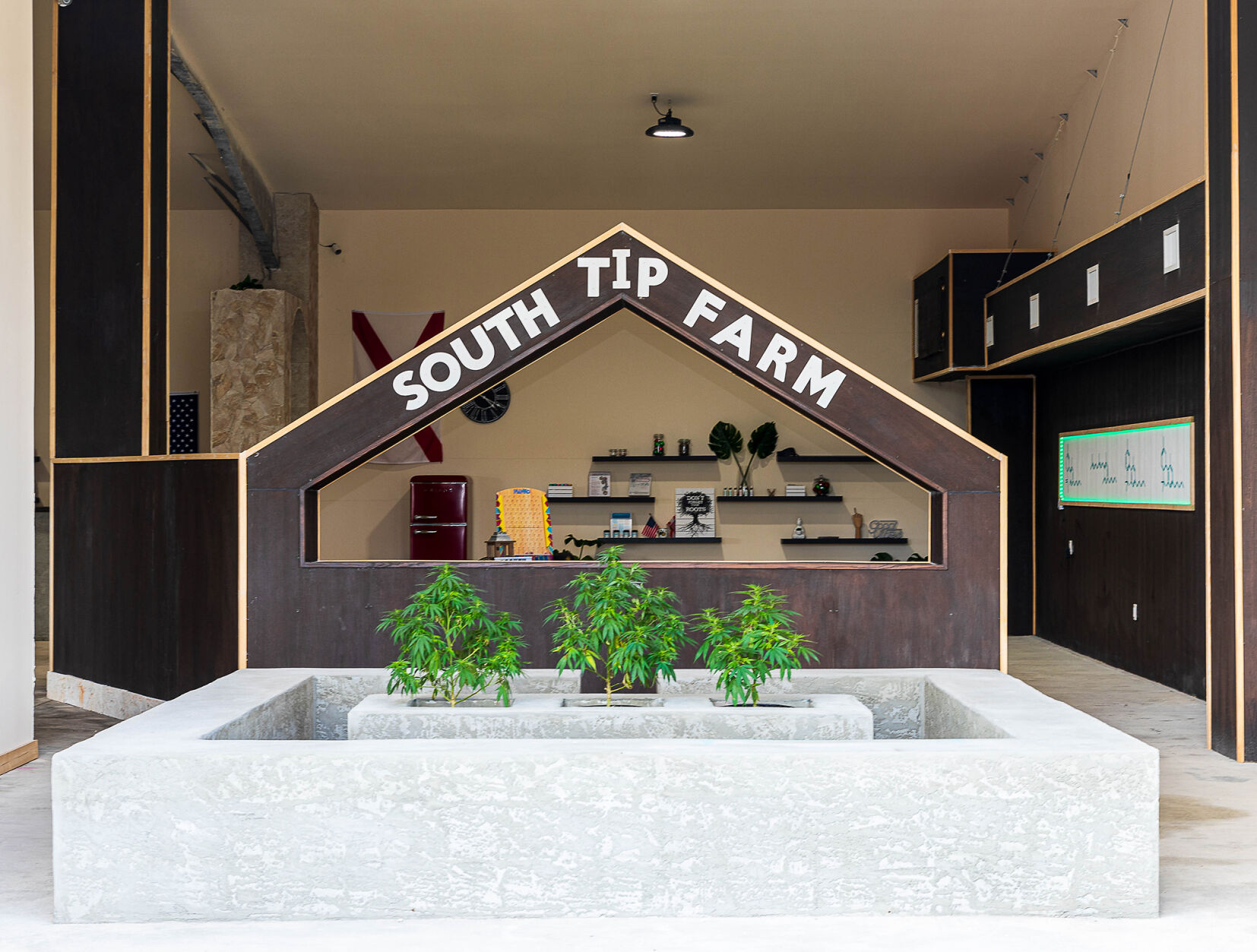 The entrance to the South Tip Farm Store located at 21400 SW 392nd St.